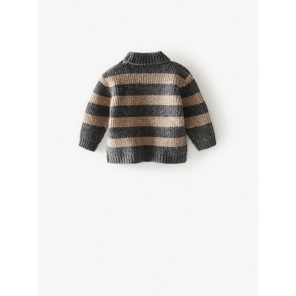 Áo len kẻ ngang zara