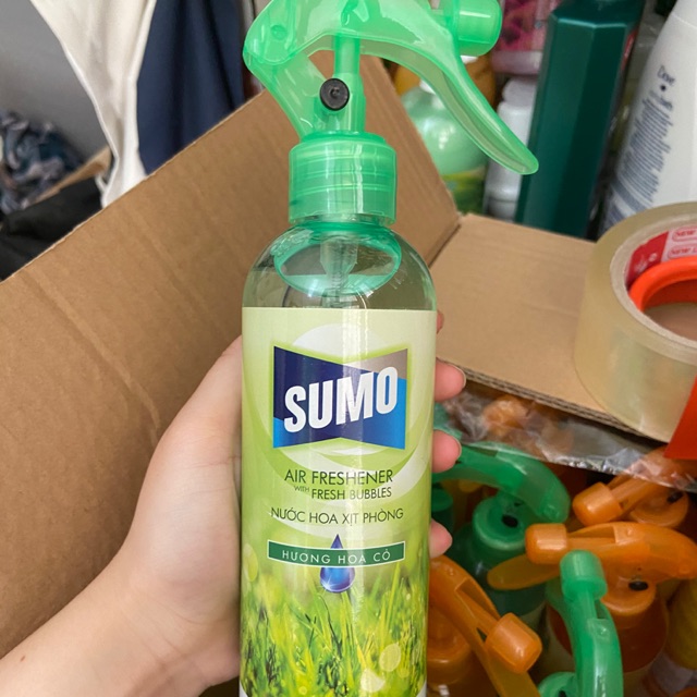 Nước hoa xịt phòng sumo hoa cỏ 350ml