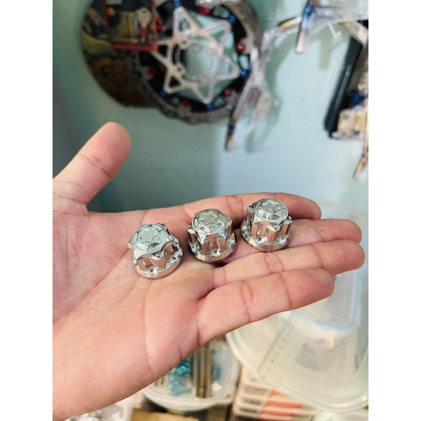 Cốt  Salaya inox 304 Bánh Xe Trước Sau Nhiều Dòng Xe Wave Dream Futude Ex 150 Winner Sonic