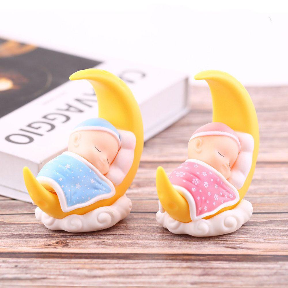 Đồ trang trí Búp Bê Em Bé Đang Ngủ Dễ Thương Trang Trí Bảng Điều Khiển Xe Hơi