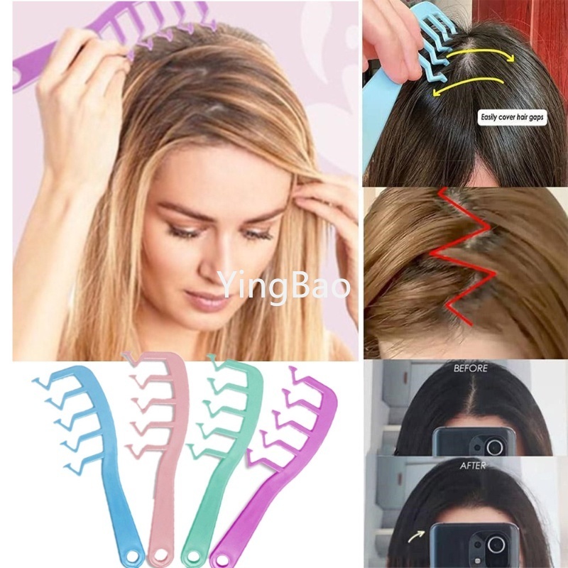 Z Lược Chải Tạo Kiểu Tóc Hình Chữ z Nhỏ Gọn