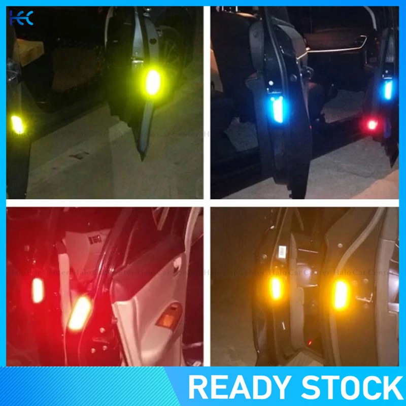 Miếng dán phản quang hình chữ OPEN cho xe hơi độc đáo