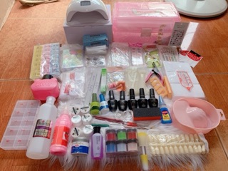 Sét đồ Nail đầy đủ