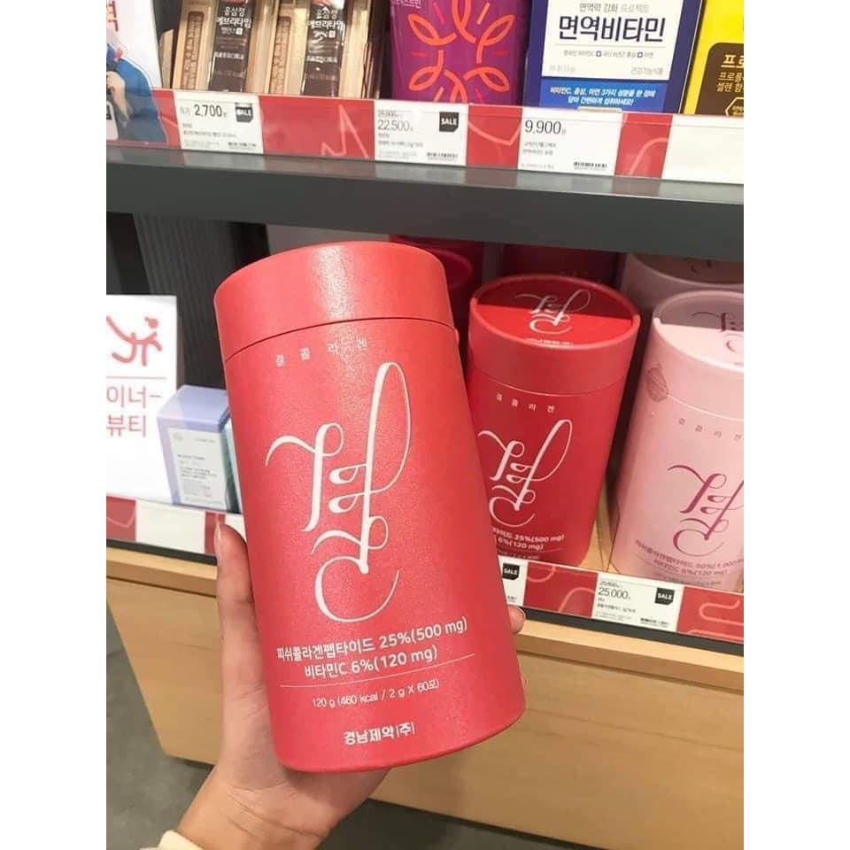 Bột Uống Lemona Gyeol collagen Bổ Sung Collagen Hàn Quốc [ Hộp 60 gói] | Thế Giới Skin Care