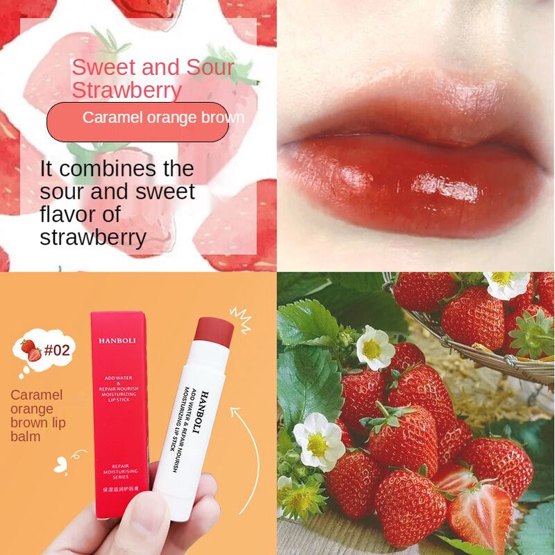 [Hàng mới về] Son dưỡng môi dưỡng ẩm màu sắc thời trang