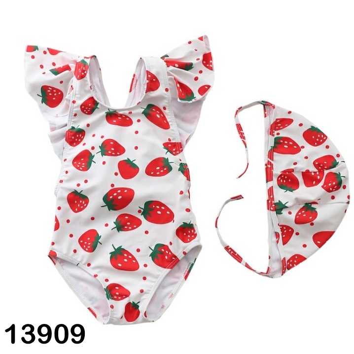 BỘ BƠI LIỀN CHO BÉ GÁI HỌA TIẾT CHẤM BI, PONY, NÀNG TIÊN CÁ SIỀU ĐÁNG YÊU 8-18KG 1-4T - BIGBABYSHOP