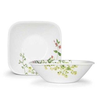 Corelle USA - Provence Garden  - 01 Tô Vuông Hoa Đồng Cỏ PVG 680ml-950ml-300m