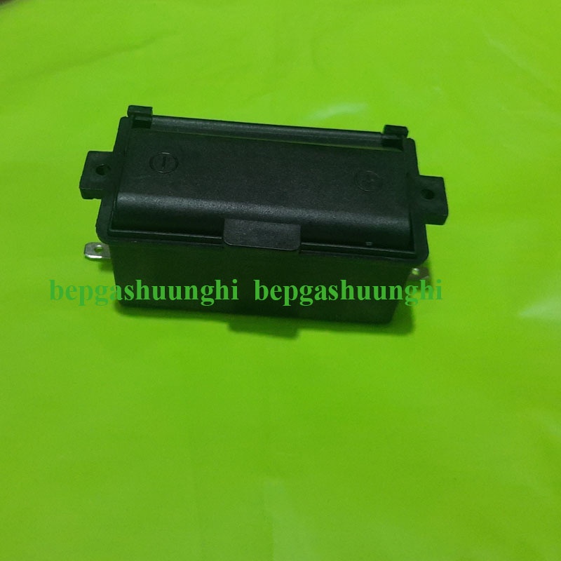 Ic đánh lửa  bếp gas 2 lò và hộp pin, Sử dụng cho các dòng bếp nhấn, bếp âm 2 lò, ic bếp gas