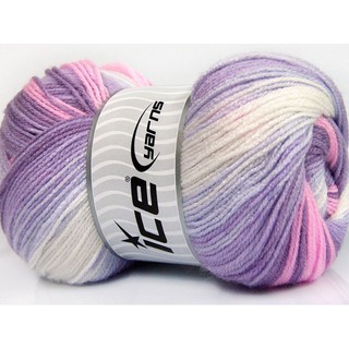 Len Magic Baby White Pink Lilac Shades