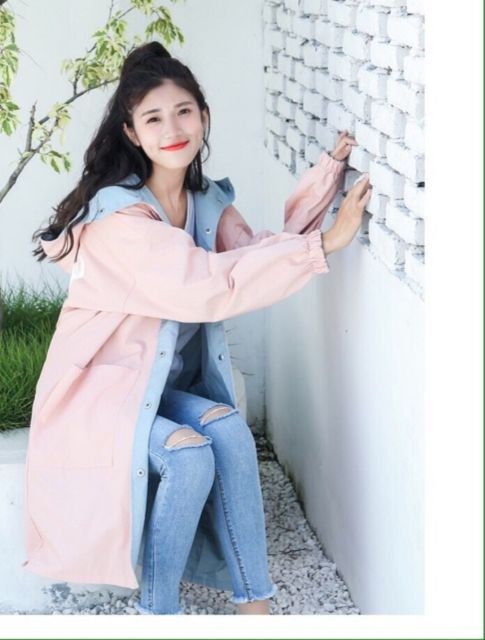 ÁO KHOÁC DÙ FORM  DÀI