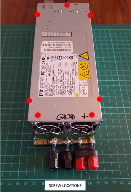 Nguồn máy chủ hp 1000w 12v 81A, đã kích sẵn