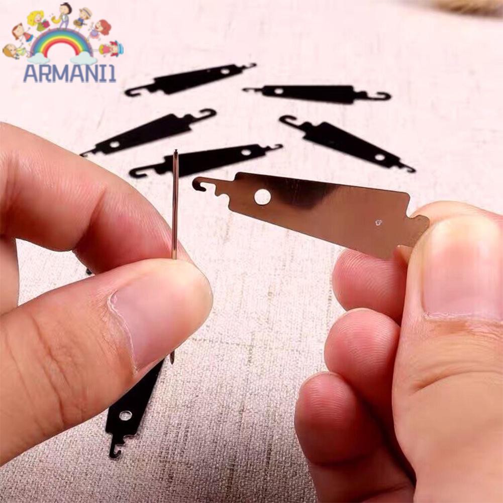 10 Móc hỗ trợ xỏ chỉ tiện lợi bằng thép không gỉ