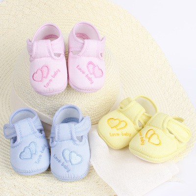 Giày Cotton Chống Trượt Cho Bé Tập Đi (0-18 Tháng)