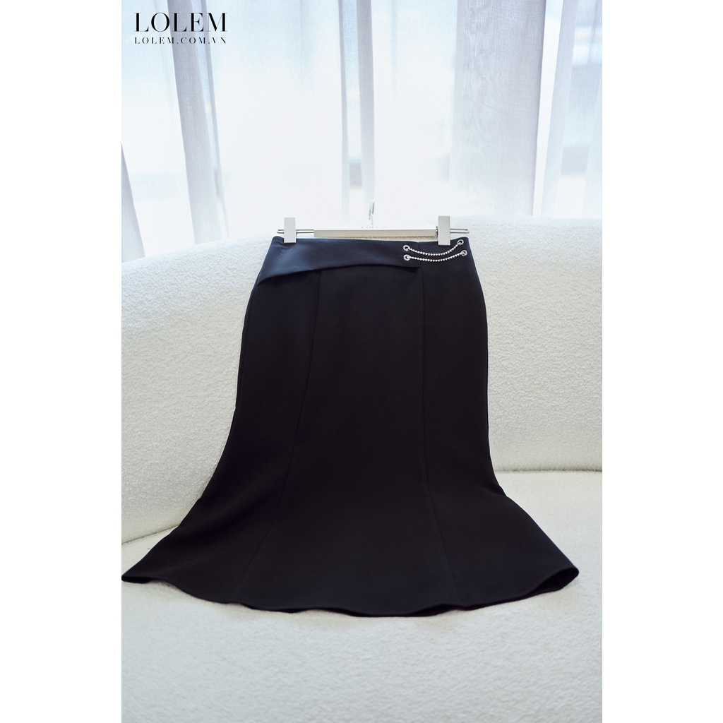 Chân váy đuôi cá kết dây pha lê LOLEM CLOTHING _ CVX345