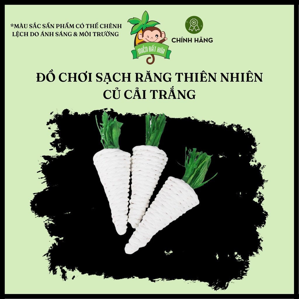 Mài răng thỏ bọ - Các loại xơ mướp, dây thừng giúp mài răng, sạch răng dành cho thỏ, bọ, chinchilla