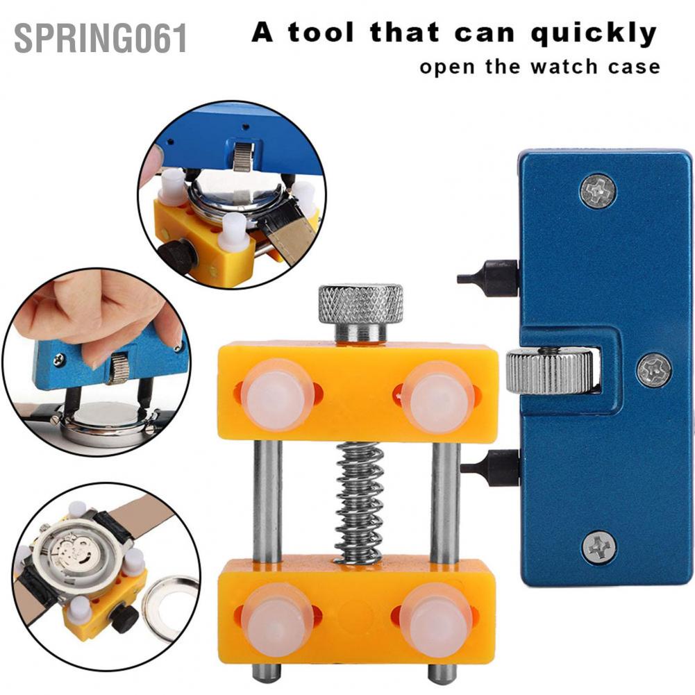 Spring061 Dụng cụ sửa chữa Đồng hồ Mở nắp Sửa Vỏ Mặt sau Phục hồi Pin Thay thế Công