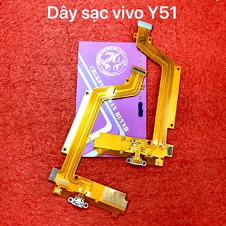 Dây sạc vivo y51 - chân sạc vivo y51