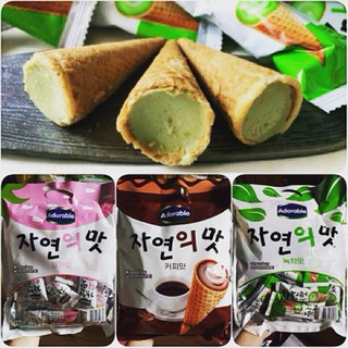 Bánh ốc quế Nhật đủ màu