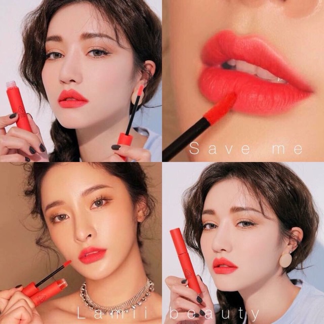 Son kem lì 3CE VELVET LIP TINT