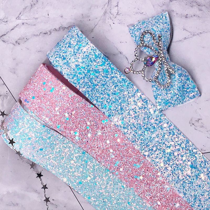 Ruy băng da lấp lánh bản 38mm