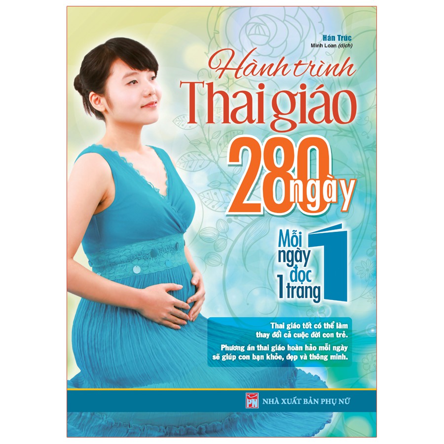 Sách - Hành trình thai giáo - 280 ngày mỗi ngày đọc 1 trang - ML-MBE04-80k-8936067591279
