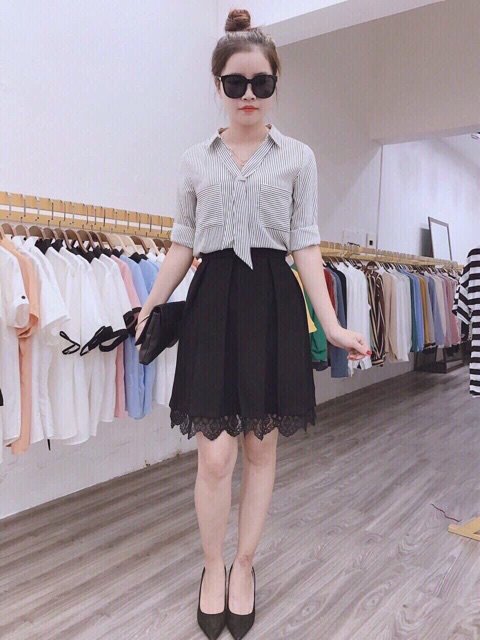 Chân váy pha ren | BigBuy360 - bigbuy360.vn