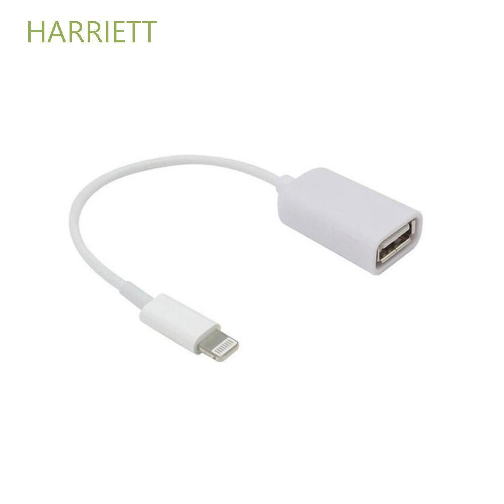 Dây cáp chuyển đổi OTG cổng USB 2.0 sang cổng sạc màu trắng nhẹ và nhỏ gọn dành cho t