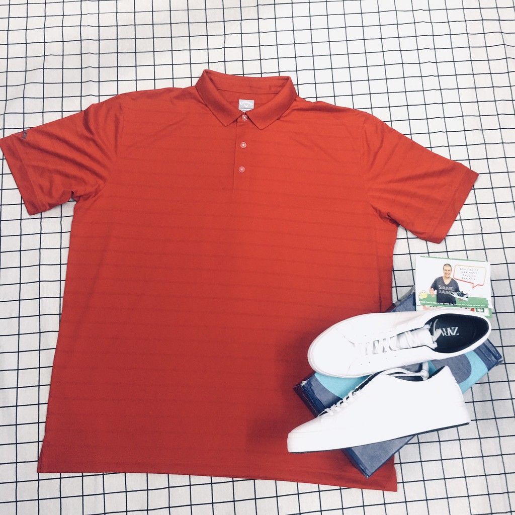 Áo Polo Cao Cấp Màu Đỏ Big Size Men 3XL-4XL-5XL-6XL