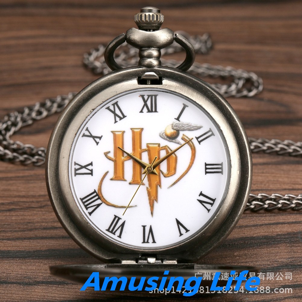 Quartz Pocket Watch Tại Chỗ Bán Buôn Harry Potter H.p Họa Tiết Tinh Tế, Sáng Tạo Theo Nghĩa Đen Retro Thạch Anh Đồng Hồ | BigBuy360 - bigbuy360.vn