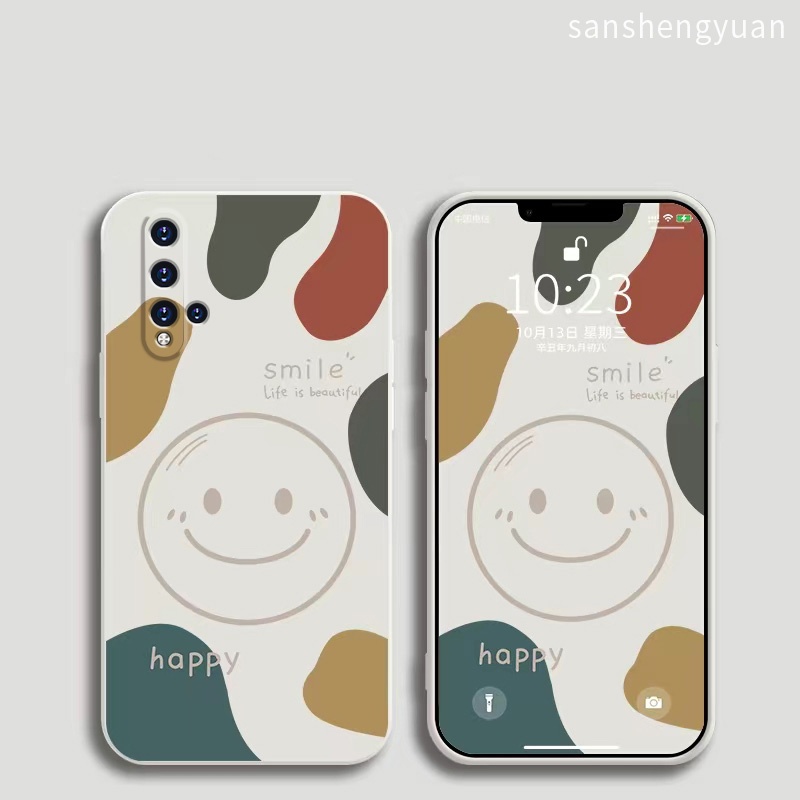 Ốp Điện Thoại Bằng Silicone Màu Trơn Cho huawei nova 5t huawei nova5 t huawei nova 5 t huawei nova 7i huawei Nova7I