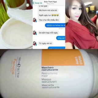 Kem ủ tóc FANOLA NUTRI CARE