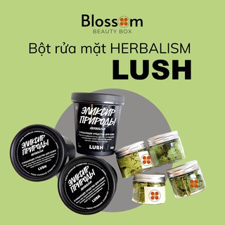 [HSD 2/2021] Bột rửa mặt LUSH Herbalism/ Dark Angels / Angels on Bare Skin / Aqua Marina