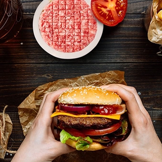 Khuôn Ép Thịt Cho Bánh Hamburger