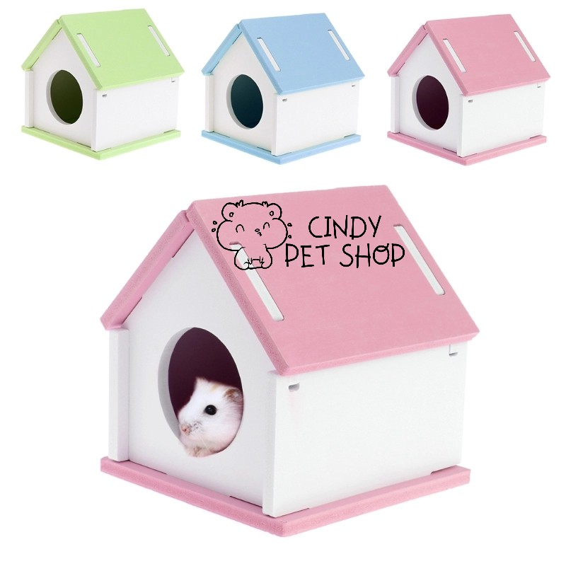 Nhà ngủ lắp ráp nhỏ gọn cho Hamster