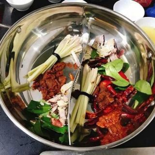 NỒI LẨU 2 NGĂN size 32 cm