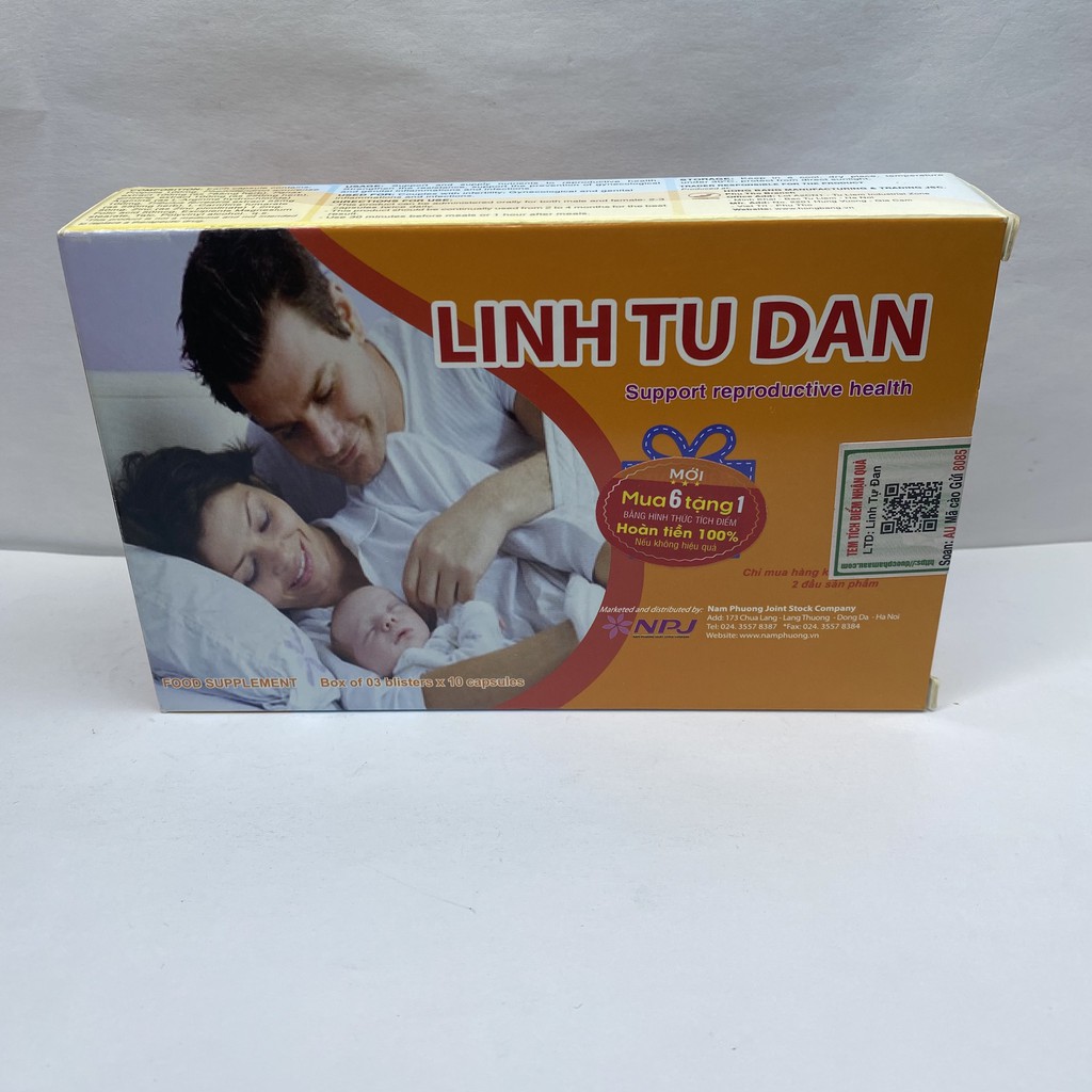 LINH TỰ ĐAN hộp 30 viên - [CHÍNH HÃNG]