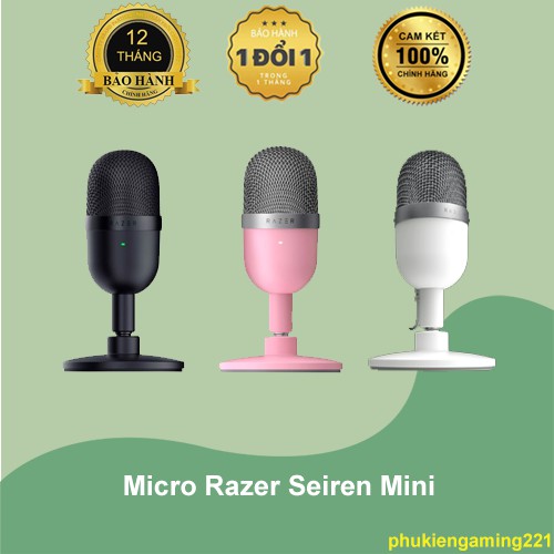 [Mã ELHACE giảm 4% đơn 300K] Micro Razer Seiren Mini - Hàng Chính Hãng