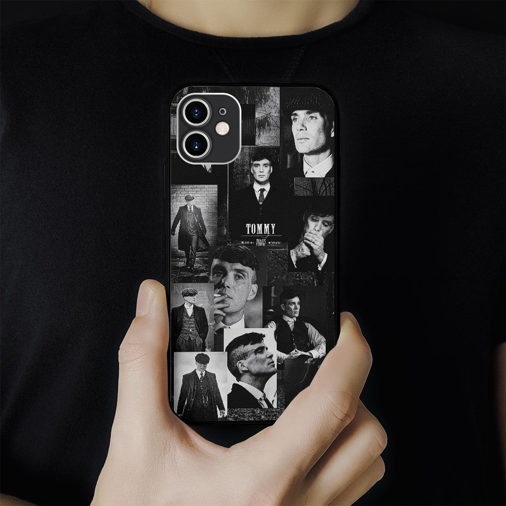 Ốp lưng tommy shelby black collage art pro 13 11 12 promax 7 8 plus xs X Xr  ART20224380