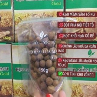 (HÀNG CHÍNH HÃNG) Kẹo mầm lúa mạch gold