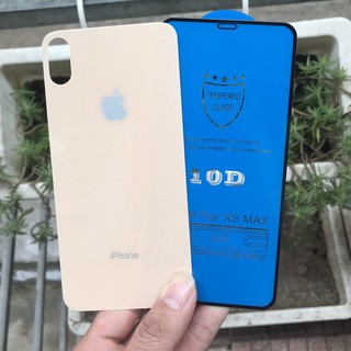 Combo kính cường lực trước và sau Iphone 6/6S/7/8/Plus/X/XS/XS Max