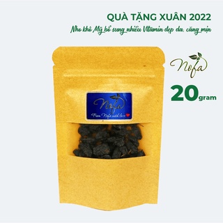 Quà tặng xuân 2022 - nho khô mỹ bổ sung nhiều vitamin đẹp da, căng mịn 20g - ảnh sản phẩm 1