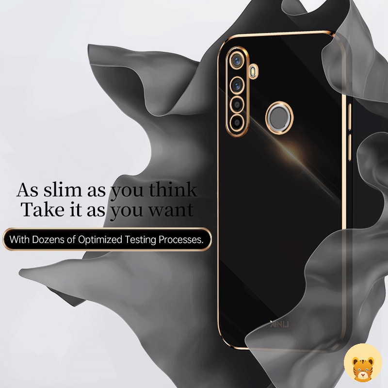 Ốp Điện Thoại Mềm Sang Trọng Cho Realme 5 Case 5i Case 6i Case 5S