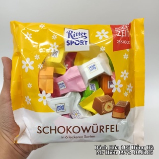 Kẹo socola ritter sport túi 222g - 18 viên