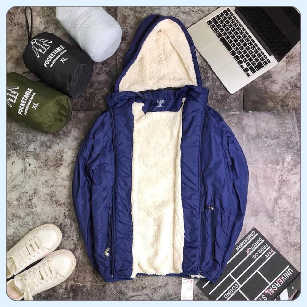 Áo gió nam - Áo gió nam lót lông cừu cao cấp - Chống gió, chống nước cực tốt, lớp lông cừu mềm mịn ấm áp | BigBuy360 - bigbuy360.vn