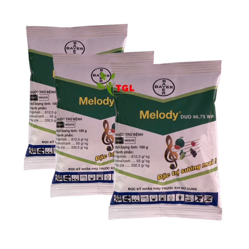 Thuốc trừ bệnh Melody, DUO 66.75wp- Gói 100gr- Sương Mai, Thán Thư