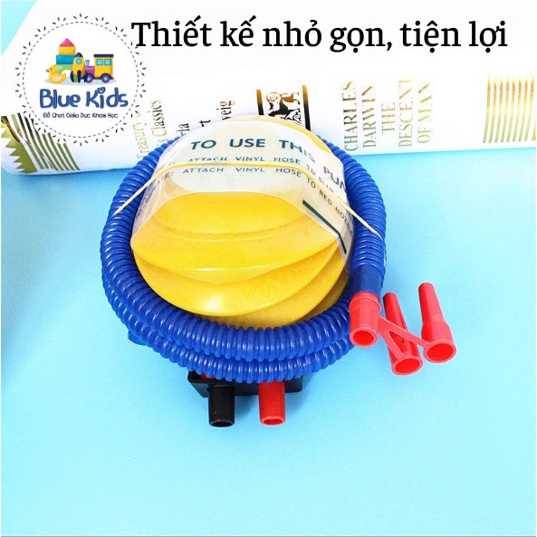 Bơm Tay Đa Năng KAW, Bơm Tay Mini Gia Đình Tiện Dụng Cho Việc Bơm Trụ Hơi Đấm Bốc, Ghế Hơi, Phao Hơi, Bóng Bay [BH 1-1]