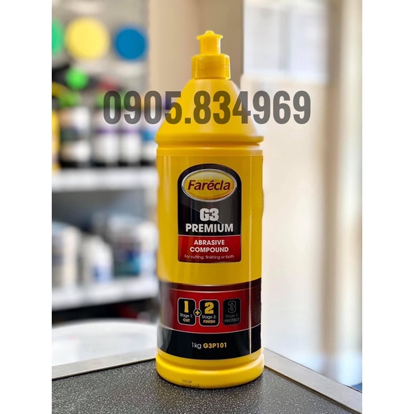 Xi (paste, lơ) đánh bóng Farécla chính hãng Bước 1+2 (Detailing)