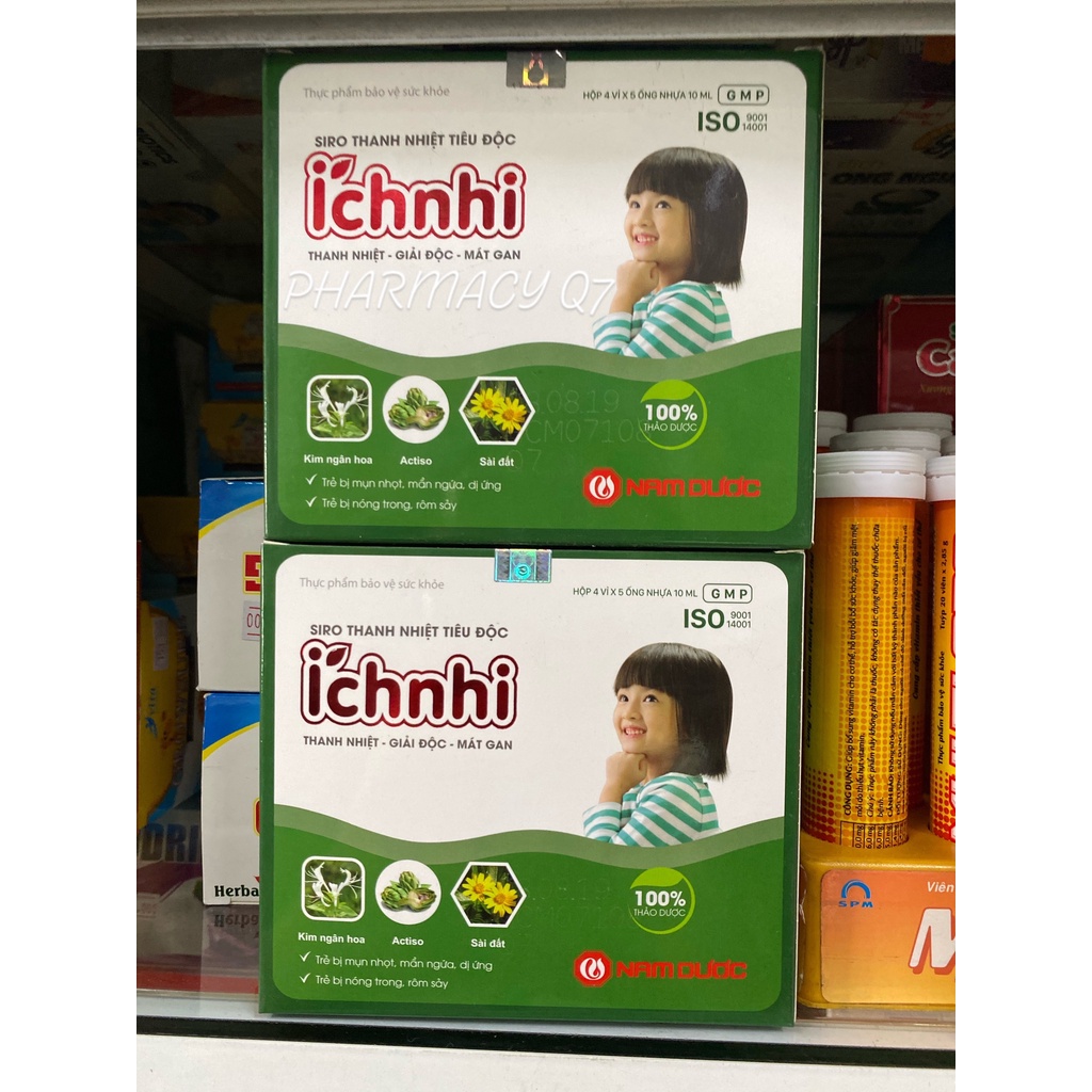 SIRO THANH NHIỆT TIÊU ĐỘC Íchnhi ích nhi