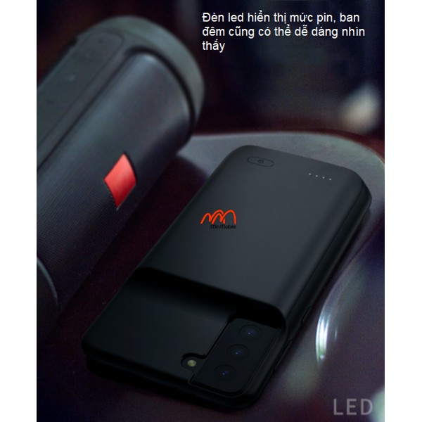 Ốp Lưng Kiêm Sạc Dự Phòng Samsung S21 Ultra/4700mAh