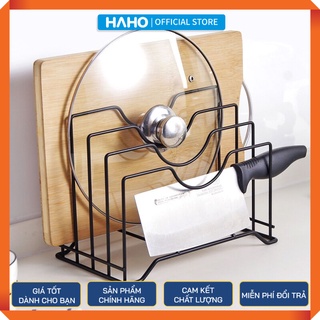 Kệ để nắp nồi gác dao thớt đa năng